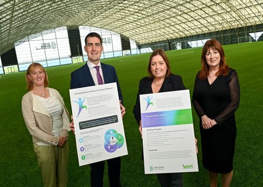 Sport NI and Sport Ireland collaborate to develop an All-Island Physical Literacy Consensus Statement