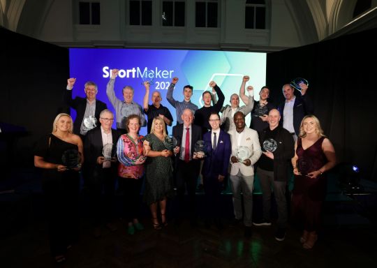 Unsung heroes of sport take centre stage at Sport NI’s SportMaker awards