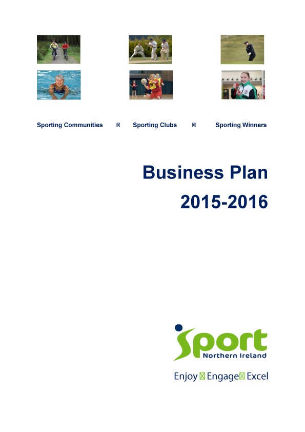 Cover of Business Plan 2015-2016
