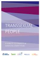 Cover of Transsexual People Eligibility to Compete in Domestic Competition 