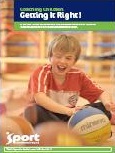 Cover of A Coaching Children:Getting it right