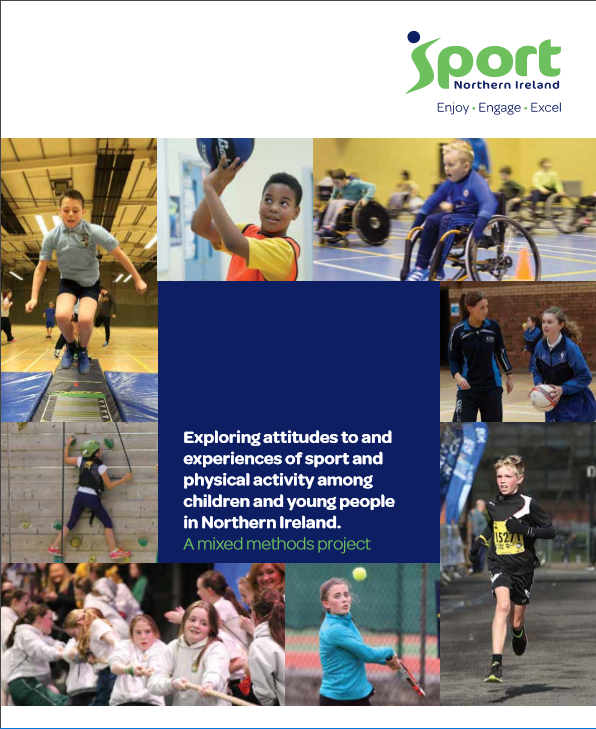 Cover of Exploring attitudes to and experiences of sport and physical activity among children and young people in Northern Ireland