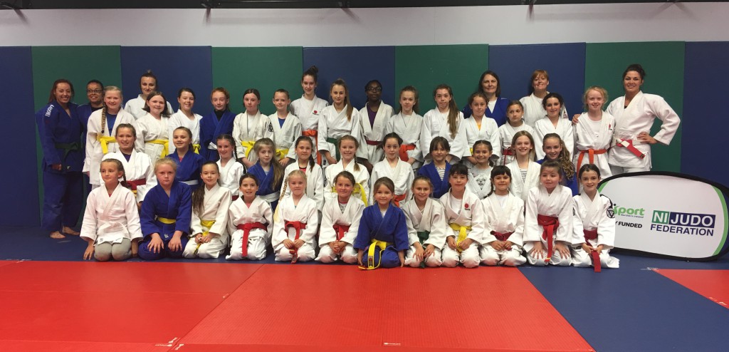 Participants at Get to Grips Judo Session