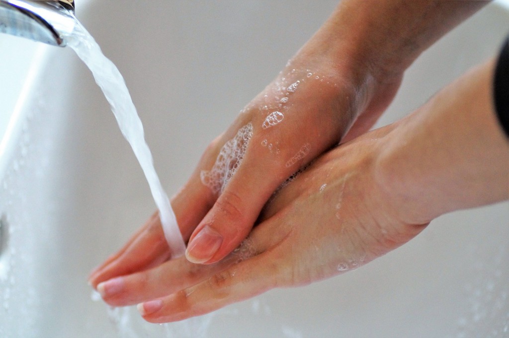 Washing hands Covid 19 awareness