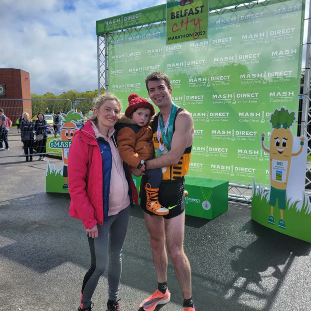 Paul Pollock with family