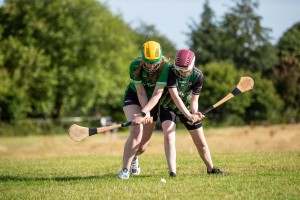 Camogs battling it out on the pitch