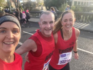 SportMaker winner Aidan O'Neill running the Dublin Marathon 