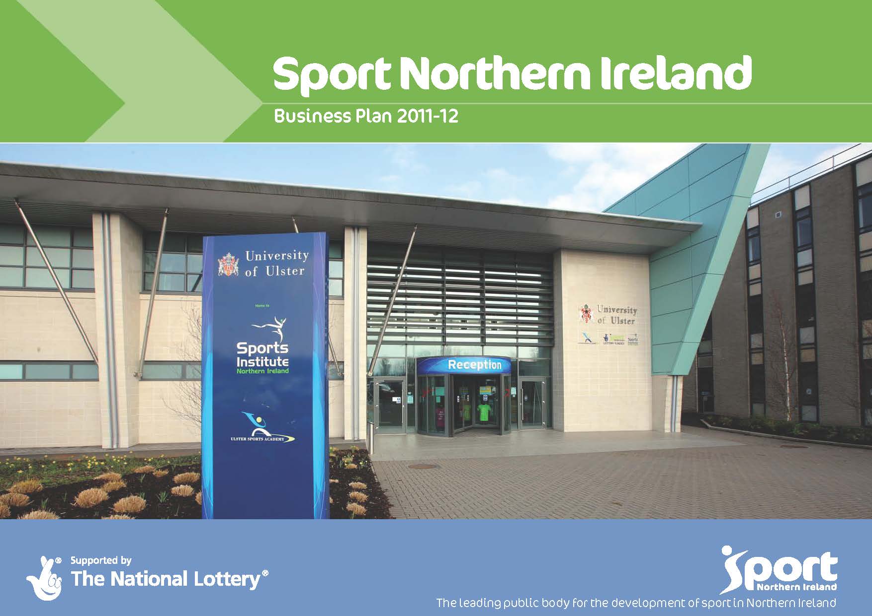Cover of Business Plan 2011-2012