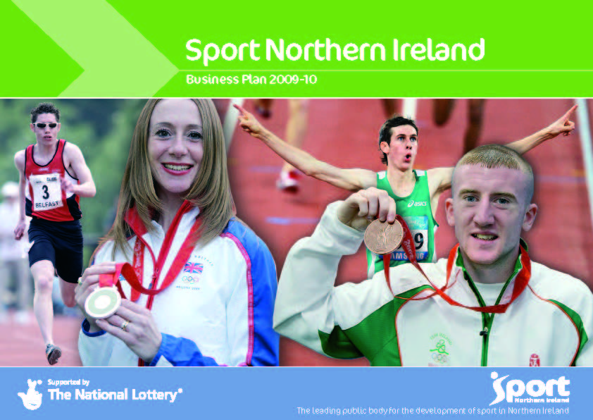 Cover of Business Plan 2009-2010