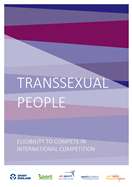 Cover of Transsexual People Eligibility to Compete in International Competition
