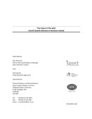 Cover of The Impact Review of the Pilot Activ8 Eatwell (2010) Initiative in Northern Ireland