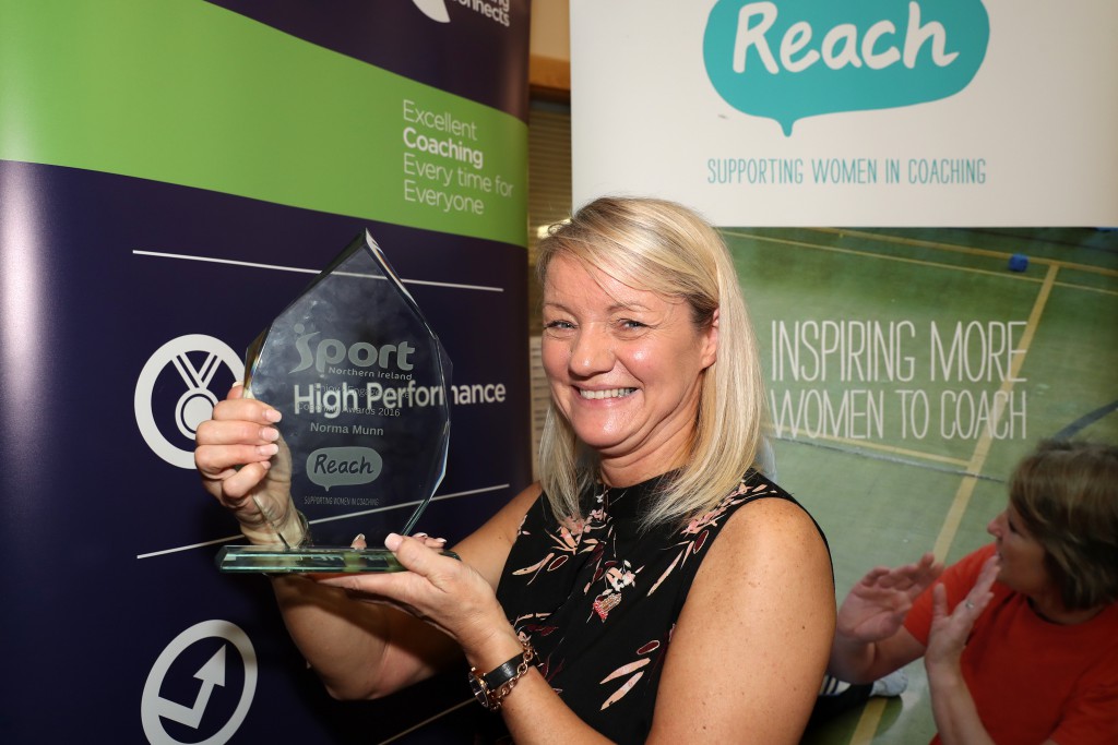 norma munn REACH award 2016