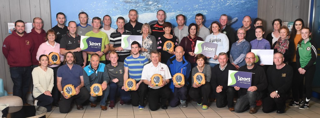 Defibs for Sport Photocall