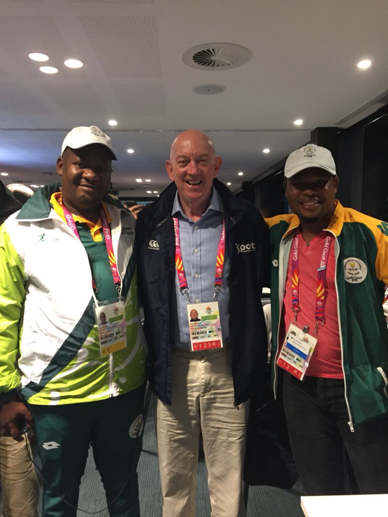 South African sports ministry delegation