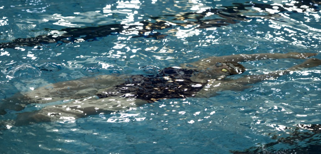 Dr Bethany Firth OBE Under water swimming
